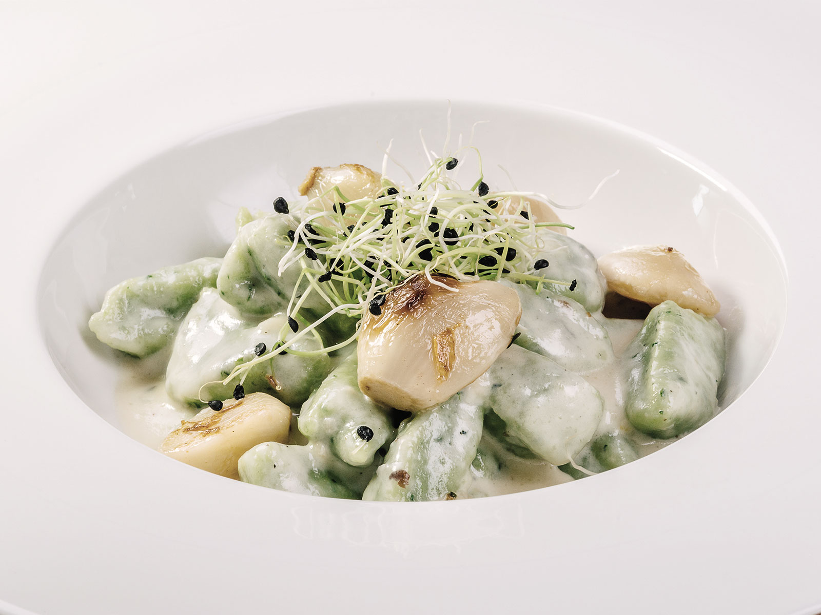 Gnocchi al gorgonzola e rucola